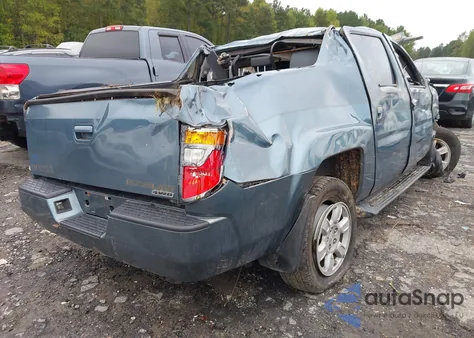 2006 Honda Ridgeline Rtl from USA, damaged, VIN 2HJYK16576H510335